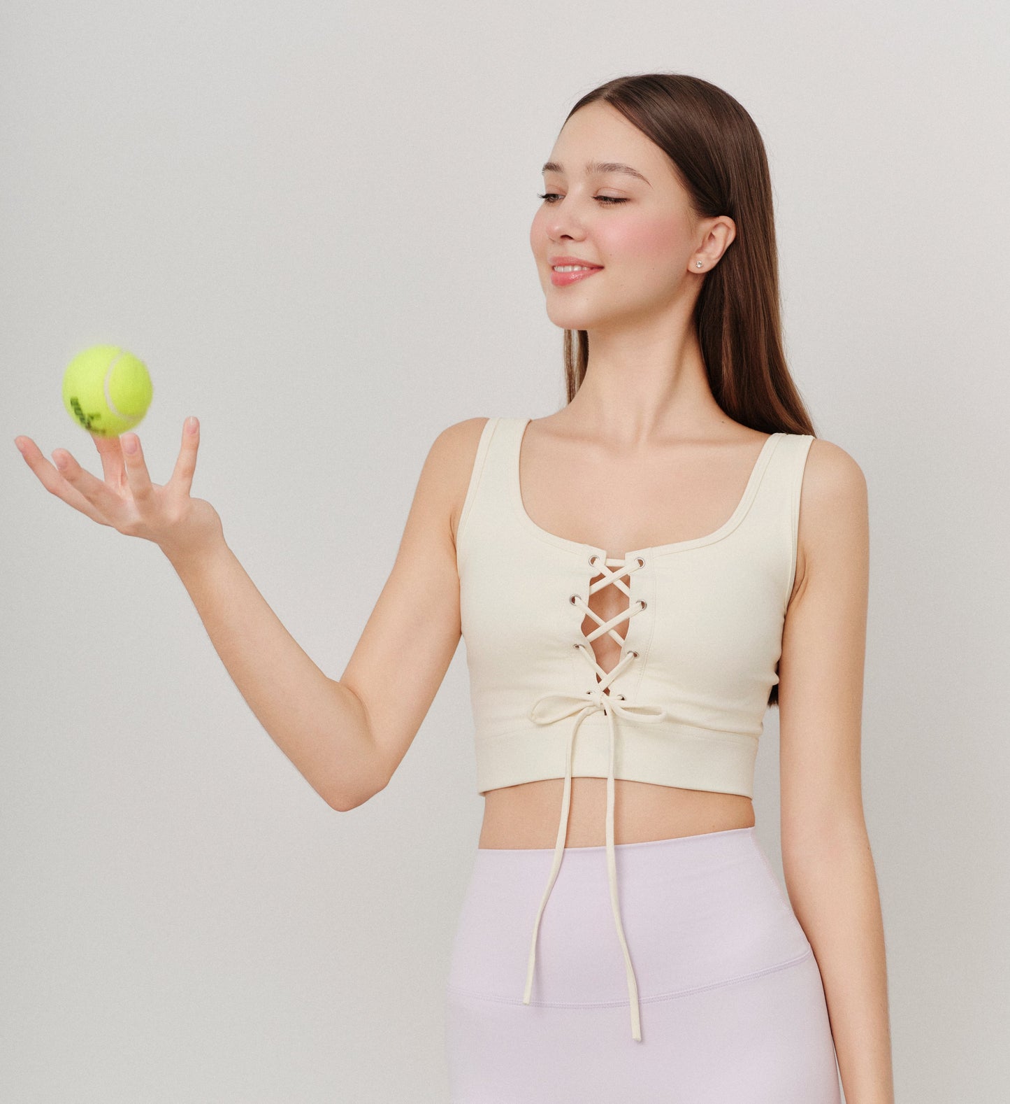 Bow-Tie Top in Soft Butter